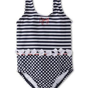 Juicy Couture Baby Girls Newborn Size 3 - 6 Months Bathing Suit Swimsuit Swim
